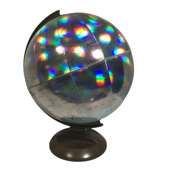 Other - Vintage‎ Replogle World Prism Series 12 Inch Diameter Raised Geography Globe